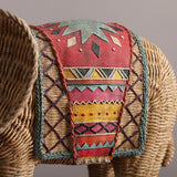 Woven Decorative Elephant