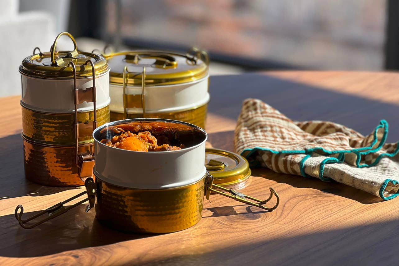 Tiffin Lunch Box - Medium 2 Layer