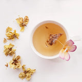 Butterfly Flower Tea Bag Gift Set-Yellow