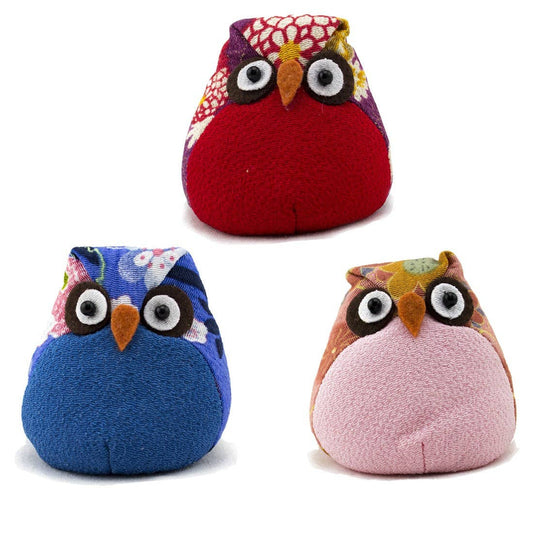 Patchwork Owls - Assorted Colors