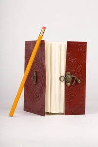 Leather Knot Journal