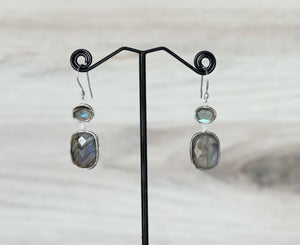 J8 Labradorite Earring