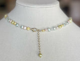 Soft Color Pearl Necklace & Beads