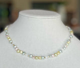 Soft Color Pearl Necklace & Beads