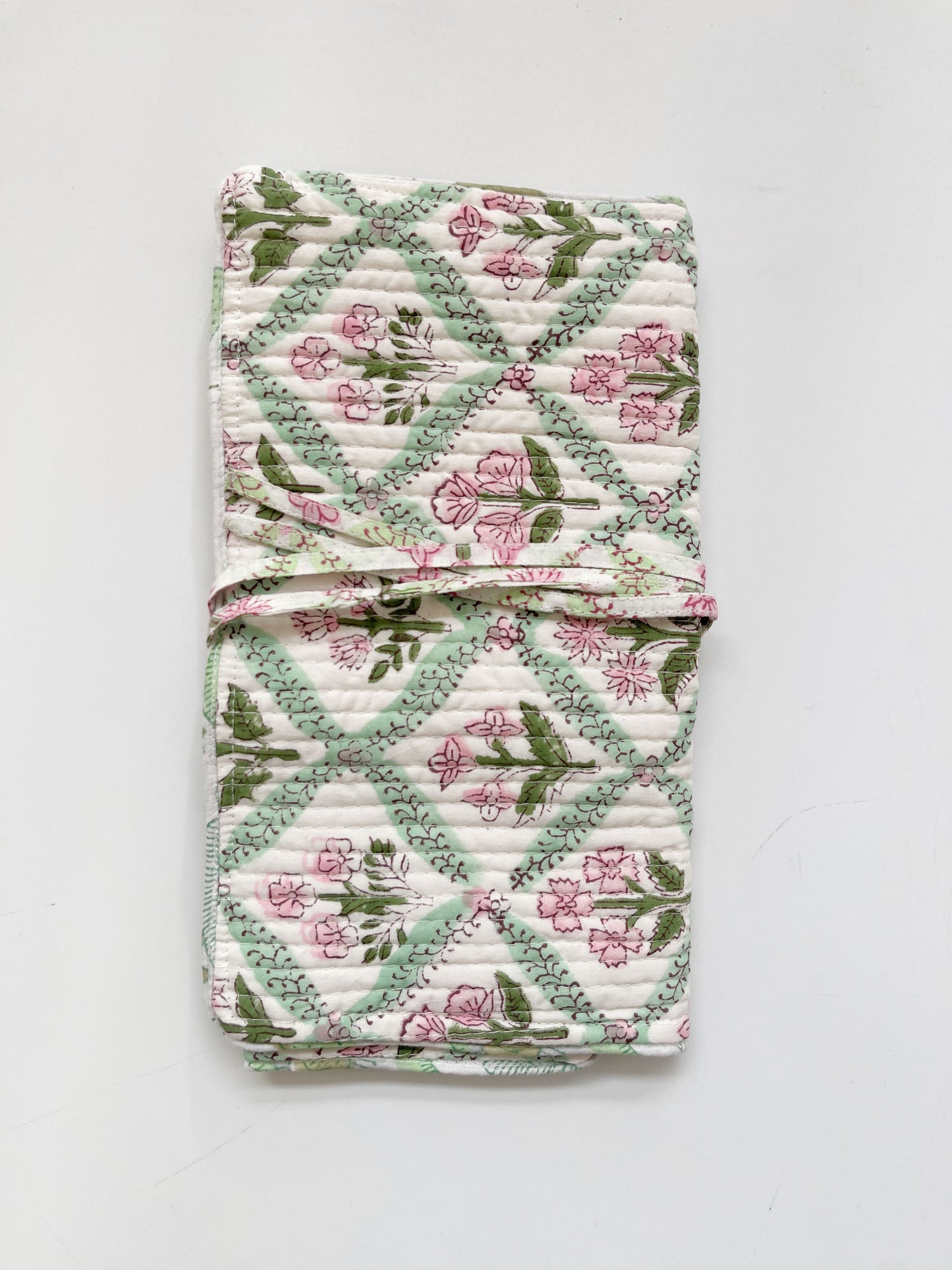 18. Cotton Jewelry Pouch