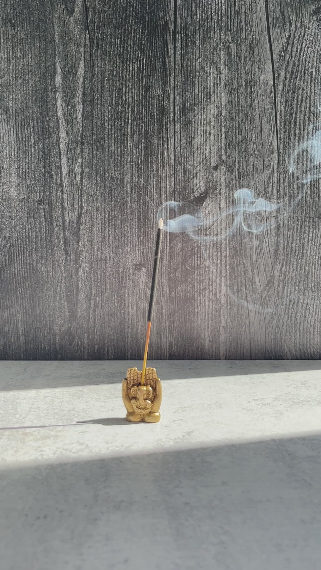 Brass Hands & Elephant Incense Holder – O'Day Cache