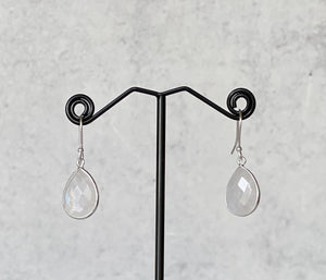 J5 Rainbow Moonstone Earring