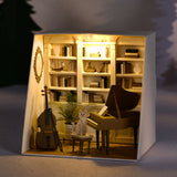 Paper Mini Life Room DIY Moonlight Music