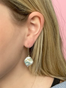 Large Baroque Pearl Earring