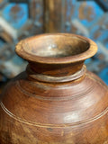 Vintage Wood  Makti Pot