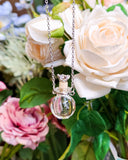 Essential Oil & Perfume Glass Bottle Necklace