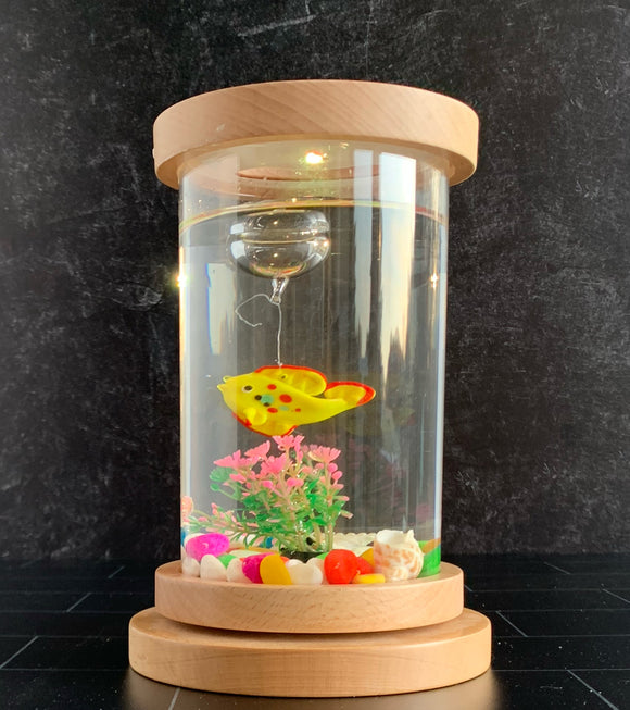 Lighted Desk Top Fish Aquarium – O'Day Cache