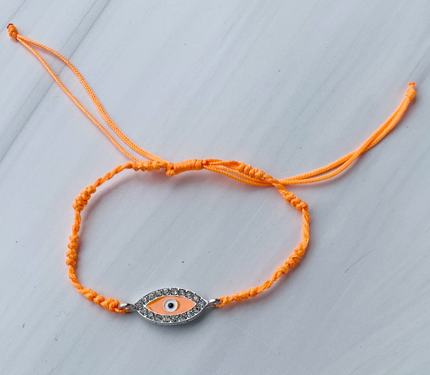 Evil Eye Drawstring Bracelet