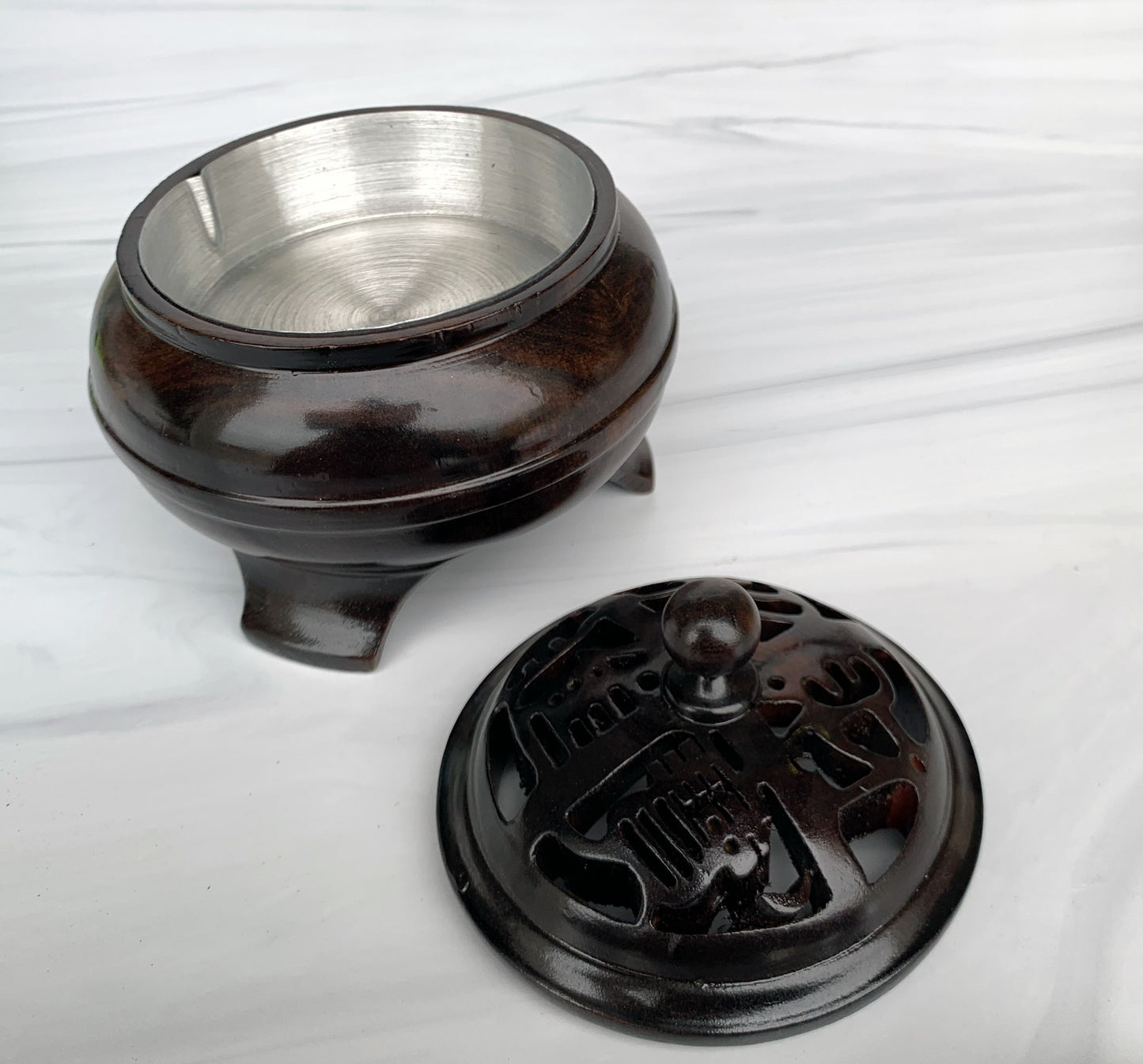 Wooden Carved Incense Holder