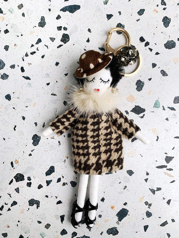 Manhattan  Doll Keychain