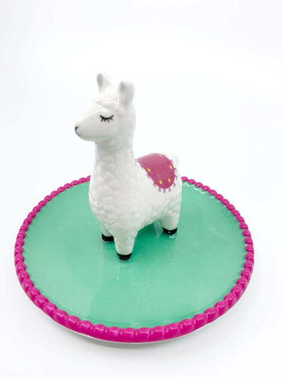 Llama Trinket Dish