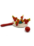 Pecking Chickens Paddle Toy