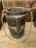 Naaga Vintage Wooden Pail