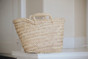 Handwoven Moroccan Basket