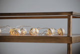 Silver Globe Lantern String Lights