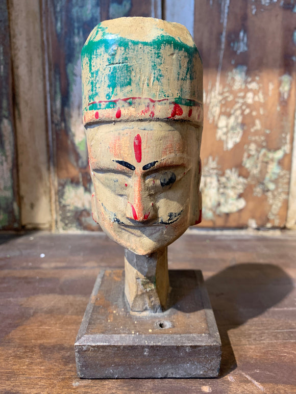 Vintage Indian Puppet Head