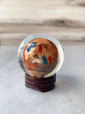 Painted Glass Ball