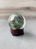 Painted Glass Ball