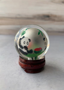 Painted Glass Ball