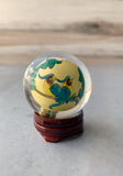 Painted Glass Ball