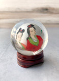 Painted Glass Ball
