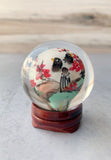 Painted Glass Ball