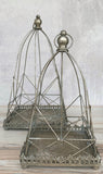 Square Base Hanging Lantern Set