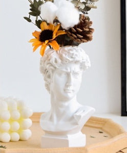 Greek Statue Succulent Planter