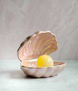 Pearl Oyster Lamp