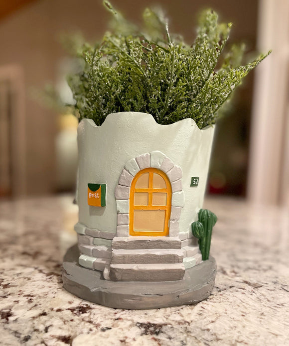 Green Desert House Planter