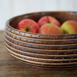 Handmade Natural Carved Mango Wood Bowl