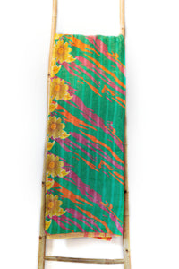 One-of-a-kind Kantha Quilt KN016