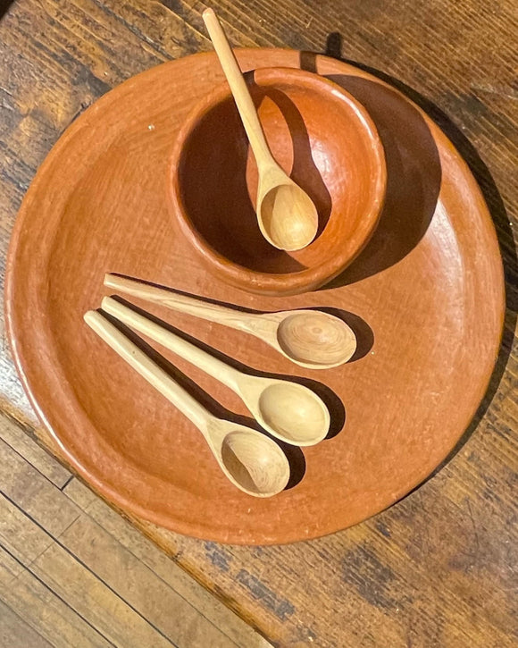 Guamuchil Wood Spoon 3 1/2-4