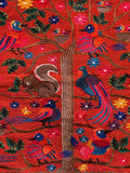 Embroidered Tree Pillow 20" X 20"